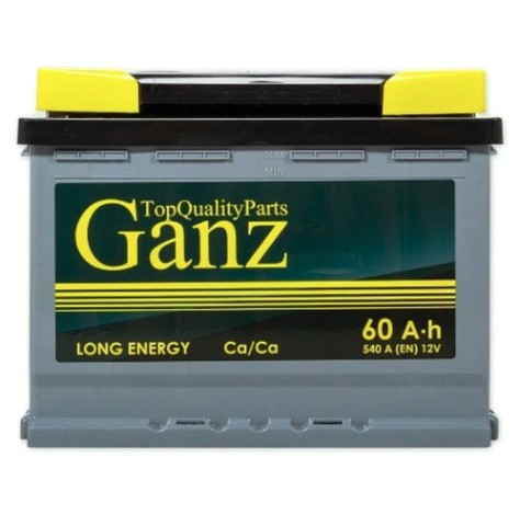 Аккумулятор GANZ Standart 60 A/ч обратная R+ 242x175x190 EN540 A [GA600]