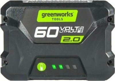 Аккумулятор GREENWORKS 60.0V 2,0 Ач Li-ion G60B2 (2918307) [2918307]