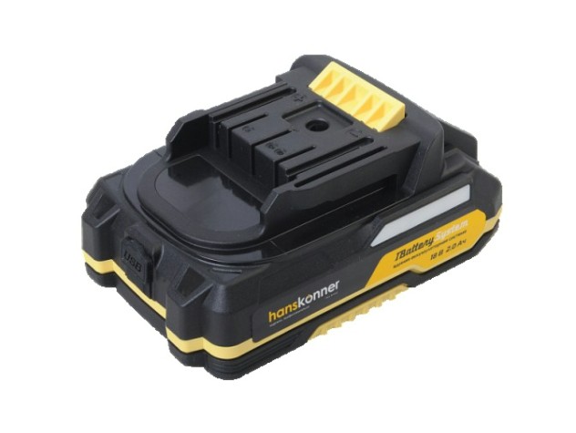 Аккумулятор HANSKONNER HBP2002 18В, 2.0 Ач Аккумулятор HANSKONNER HBP2002 18В, 2.0 Ач