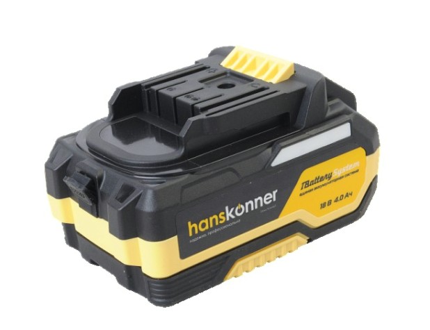 Аккумулятор HANSKONNER HBP2004 18В, 4.0 Ач Аккумулятор HANSKONNER HBP2004 18В, 4.0 Ач