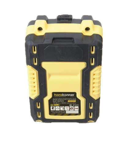 Аккумулятор HANSKONNER HBP2004 18В, 4.0 Ач Аккумулятор HANSKONNER HBP2004 18В, 4.0 Ач