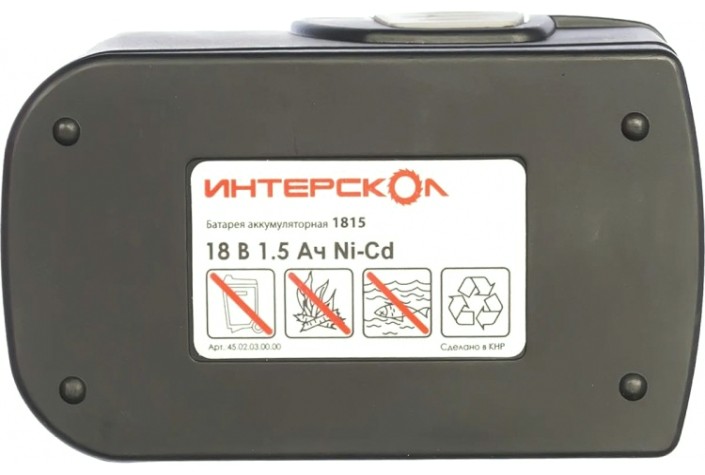 Аккумулятор ИНТЕРСКОЛ 18.0V 1,5 Ач NiCd (45.02.03.00.00)