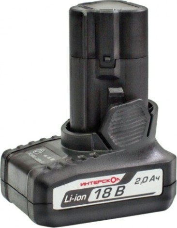 Аккумулятор ИНТЕРСКОЛ 18.0V 2,0 Ач Li-Ion (2400.026) БА-2,0/18 [2400.026]