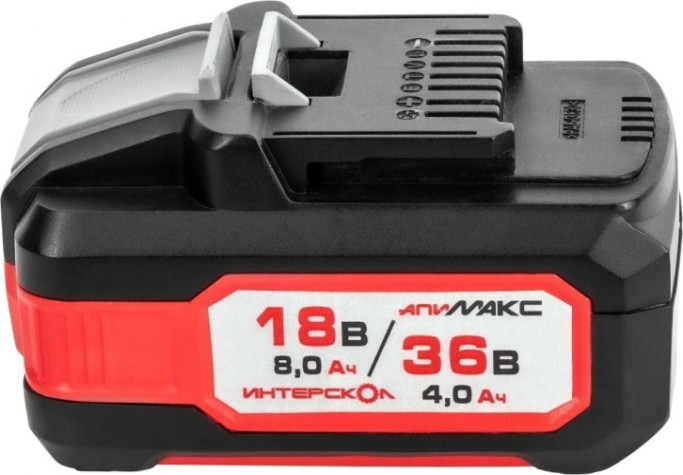 Аккумулятор ИНТЕРСКОЛ 18/36V 8.0 Ач Li-Ion АПИМАКС-8 [2400.308]