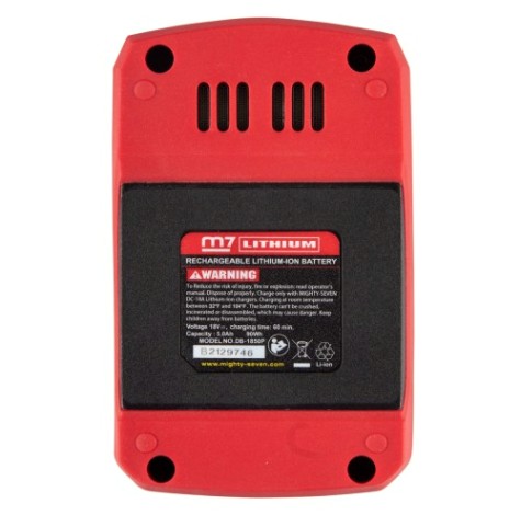 Аккумулятор MIGHTY SEVEN DB-1850 18в, 5,0ач Аккумулятор MIGHTY SEVEN DB-1850 18в, 5,0ач