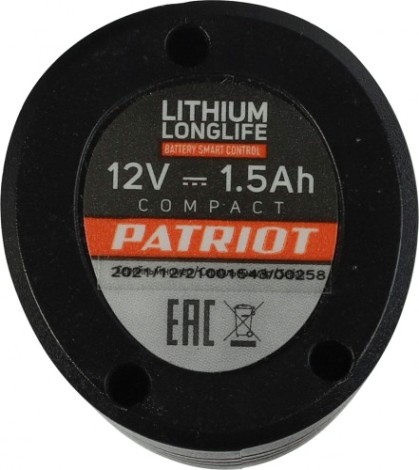 Аккумулятор PATRIOT PB BR 104 [180201107]