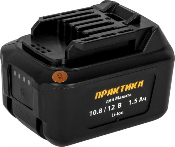 Аккумулятор ПРАКТИКА для MAKITA 10.8/12В, 1.5Ач, Li-Ion, Слайдер, короб [791-776]