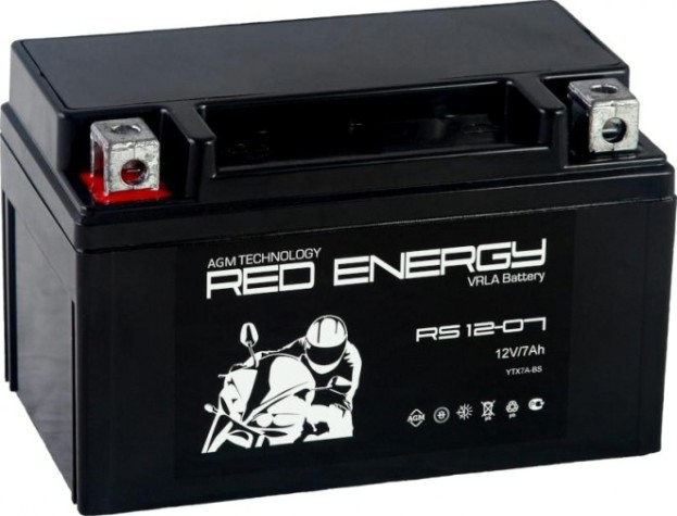 Аккумулятор RED ENERGY RS 1207 Аккумулятор RED ENERGY RS 1207