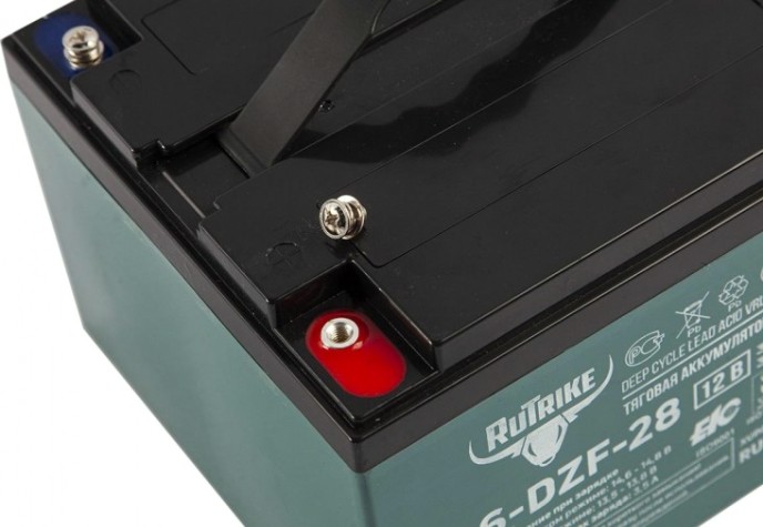 Аккумулятор RUTRIKE 12V 28A/H C3 тяговый 6-DZF-28 [022836]