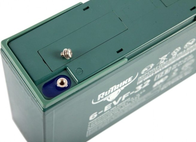 Аккумулятор RUTRIKE 12V 32A/H C3 тяговый 6-EVF-32 [021662]