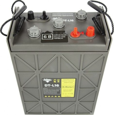 Аккумулятор RUTRIKE WET 6V275A/H C3 тяговый DTL16 (L16H-AC) [024201]