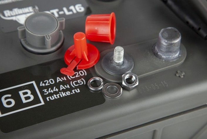 Аккумулятор RUTRIKE WET 6V275A/H C3 тяговый DTL16 (L16H-AC) [024201]