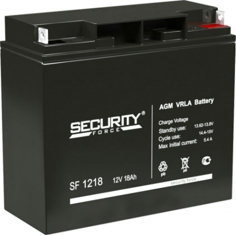Аккумулятор SECURITY FORCE SF 1218