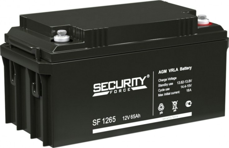 Аккумулятор SECURITY FORCE SF 1265