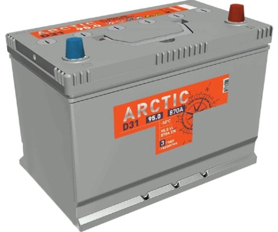 Аккумулятор Titan ARCTIC ASIA 95.0 VL B01 870А [4607008888140]