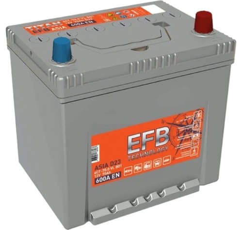 Аккумулятор Titan ASIA EFB 70.0 VL B01 600А [4607008888188]