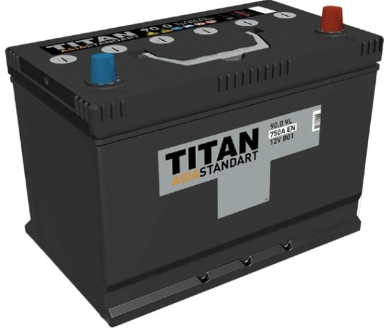 Аккумулятор Titan ASIA STANDART 90.0 VL B01 750А [4607008887341]
