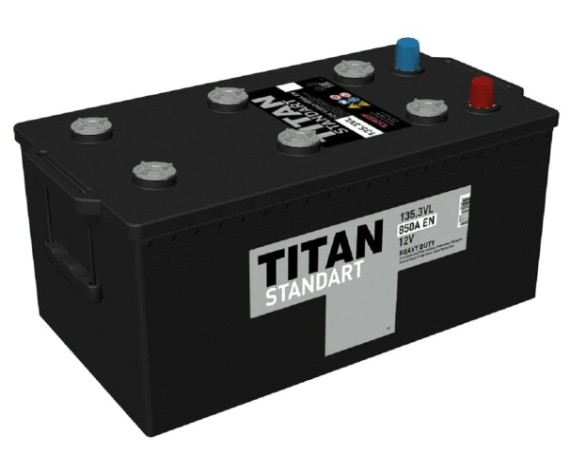Аккумулятор Titan STANDART 135.3 VL 850А [4607008884456]