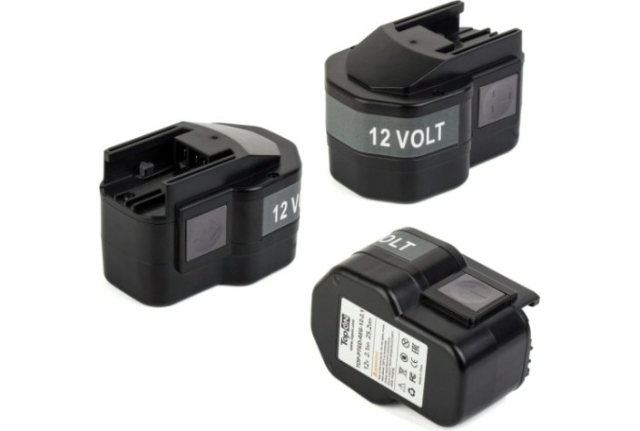 Аккумулятор TopON для AEG BBS, MILWAUKEE 12В, 2.1Ah (Ni-Cd) [TOP-PTGD-AEG-12-2.1]