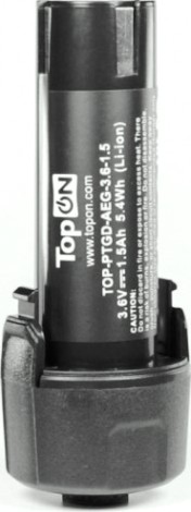 Аккумулятор TopON для AEG LA 036 3.6В, 1.5Ah (Li-Ion) [TOP-PTGD-AEG-3.6-1.5]