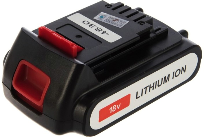 Аккумулятор TopON для Black & Decker 18В, 2.0Ah (Li-Ion) [TOP-PTGD-BD-18-2.0-Li]