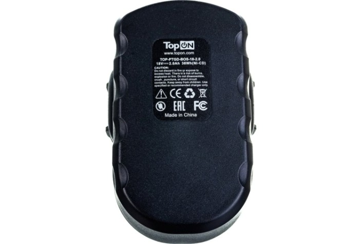 Аккумулятор TopON для Bosch 18В, 2.0Ah (Ni-Cd) [TOP-PTGD-BOS-18-2.0]
