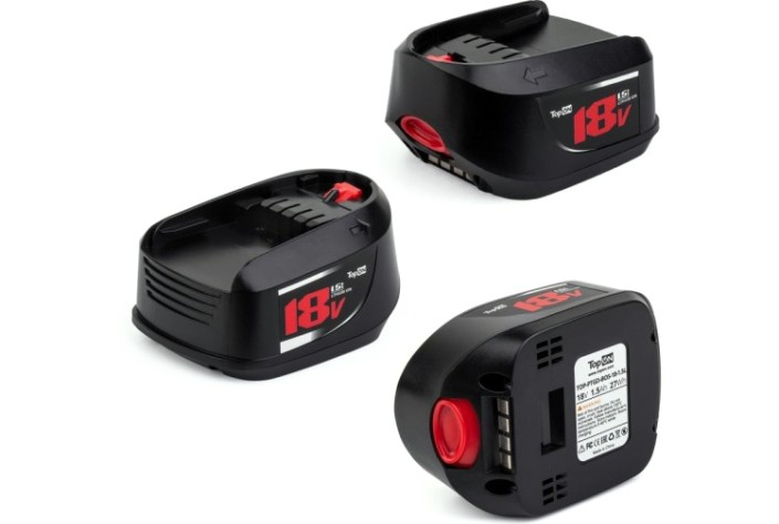 Аккумулятор TopON для Bosch art 18В 1.5ah (li-ion) [TOP-PTGD-BOS-18-1.5L]