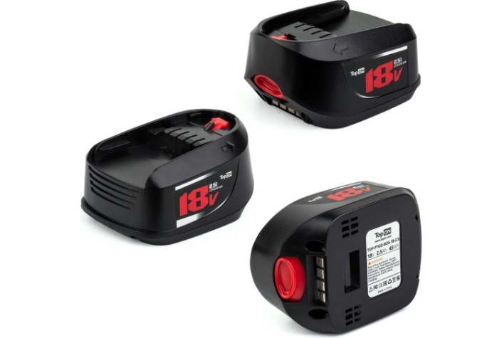 Аккумулятор TopON для Bosch art 18В 2.5ah (li-ion) [TOP-PTGD-BOS-18-2.5]