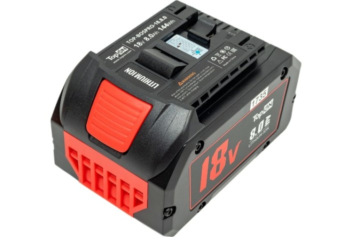 Аккумулятор TopON для Bosch ProCore. 18В 8.0Ah (Li-Ion) [TOP-BOSPRO-18.8.0]