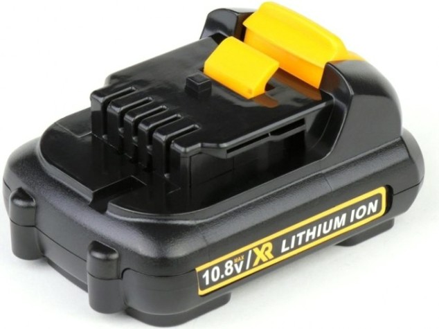 Аккумулятор TopON для DeWalt 10.8В, 1.3Ah (Li-Ion) [TOP-PTGD-DEW-10.8-1.3-Li]