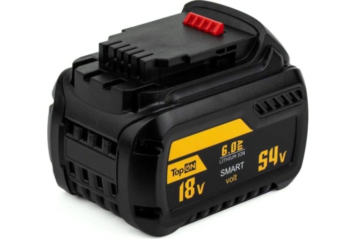 Аккумулятор TopON для Dewalt XR FLEX VOLT 18/54В 6.0Ah (Li-ion) [TOP-DE-DCB546]