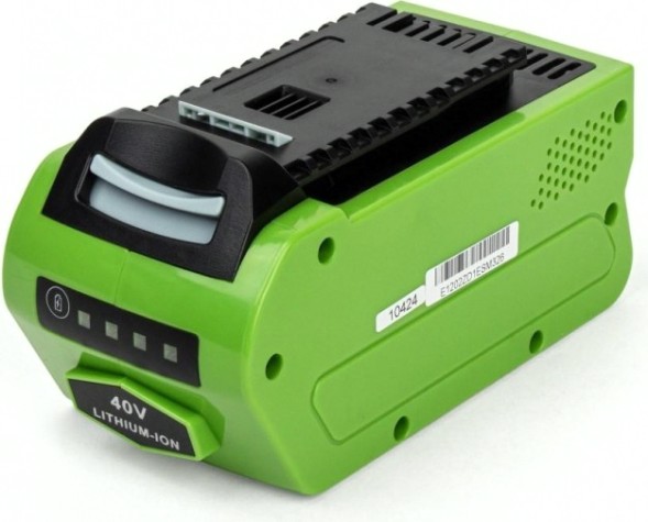 Аккумулятор TopON для Greenworks 40В, 2.5Ah (Li-Ion) [TOP-PTGD-GW-40-2.5]