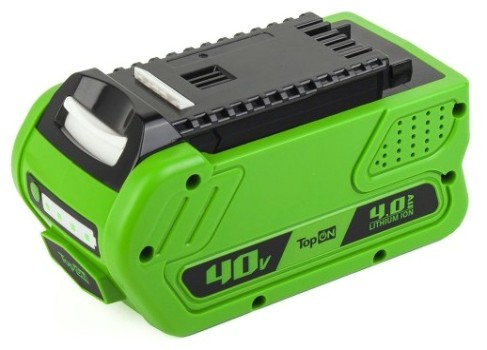 Аккумулятор TopON для Greenworks Li-Ion 40В 4.0Ah [TOP-PTGD-GW-40-4.0]