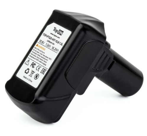Аккумулятор TopON для Hitachi bcl 10.8В, 1.5ah (li-ion) [TOP-PTGD-HIT-10.8-1.5L]