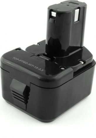 Аккумулятор TopON для Hitachi EB 12В, 3.0Ah (Ni-Mh) [TOP-PTGD-HIT-12-3.3]