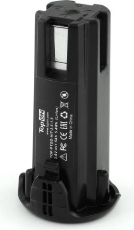 Аккумулятор TopON для Hitachi EB 3.6В, 1.5Ah (Ni-Mh) [TOP-PTGD-HIT-3.6-1.5]