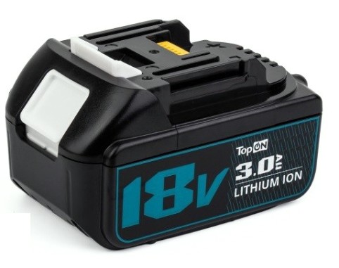 Аккумулятор TopON для Makita 18В, 3.0Ah (Li-Ion) [TOP-MAK-18-3.0]