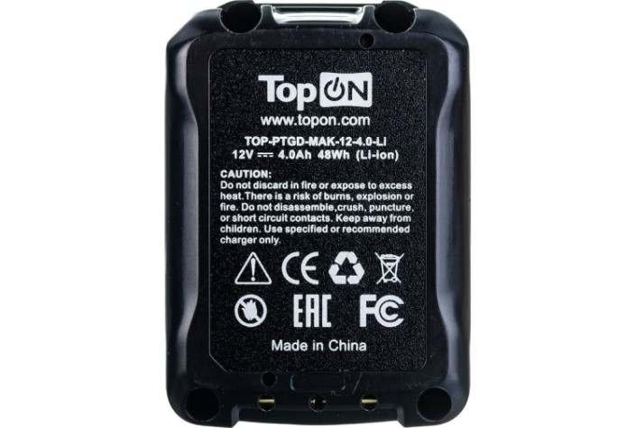 Аккумулятор TopON для Makita BL1041B 12В, 4.0Ah (Li-Ion) [TOP-PTGD-MAK-12-4.0-Li]