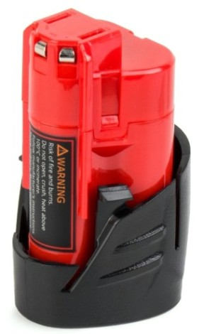 Аккумулятор TopON для Milwaukee Li-Ion 12В 1.5Ah [TOP-MIL-12-1.5]