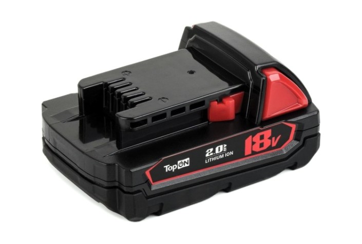 Аккумулятор TopON для Milwaukee Li-Ion 18В 2.0Ah [TOP-MIL-18-2.0]