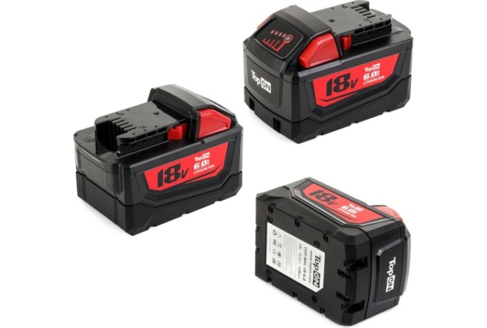 Аккумулятор TopON для Milwaukee Li-Ion 18В 6.0Ah [TOP-MIL-18-6.0]