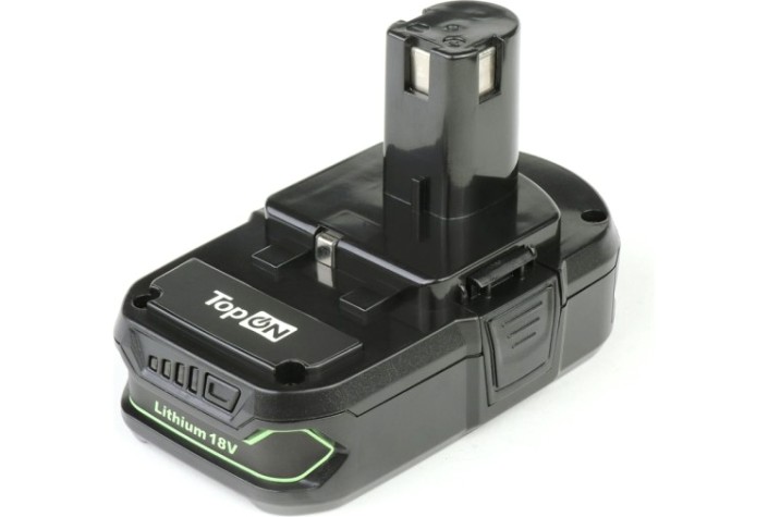 Аккумулятор TopON для Ryobi 18В, 1.5Ah (Li-Ion) [TOP-PTGD-RY-18-1.5-Li]