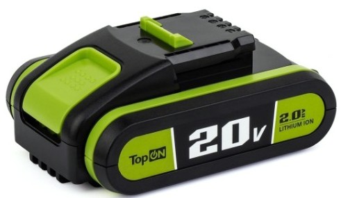 Аккумулятор TopON для Worx 20В, 2.0Ah (Li-Ion) [TOP-PTGD-WX-20-2.0]