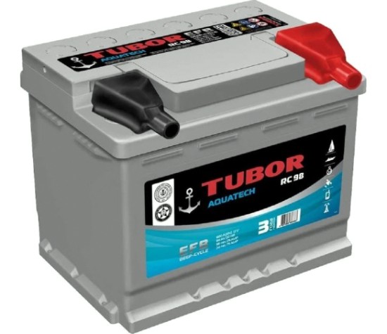 Аккумулятор TUBOR AQUATECH 60.0 VL 600А [4607008886887]