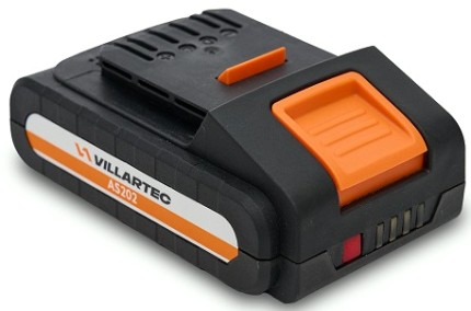 Аккумулятор VILLARTEC AS202 20V 2.0 Ач. Li-Ion