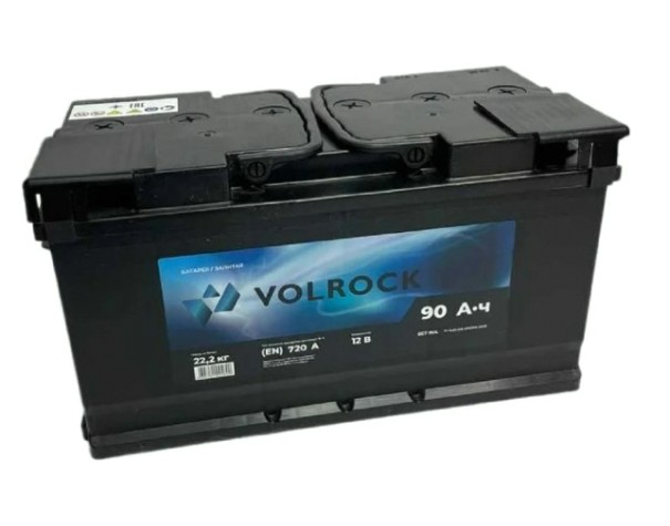 Аккумулятор VOLROCK 6СТ-90L (R) конус [4605961004829]