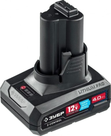 Аккумулятор ЗУБР 12.0V 4.0 Ач Li-ion [ST7-12-4]
