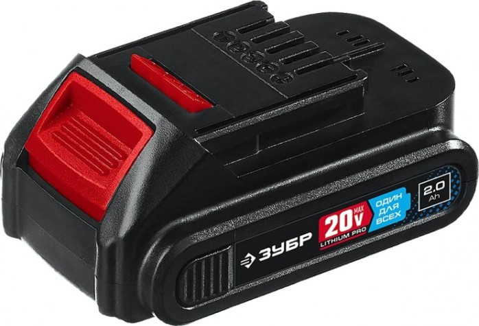 Аккумулятор ЗУБР 20.0V 2.0 Ач Li-ion [ST7-20-2]