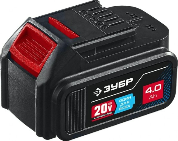 Аккумулятор ЗУБР 20.0V 4.0 Ач Li-ion [ST7-20-4]