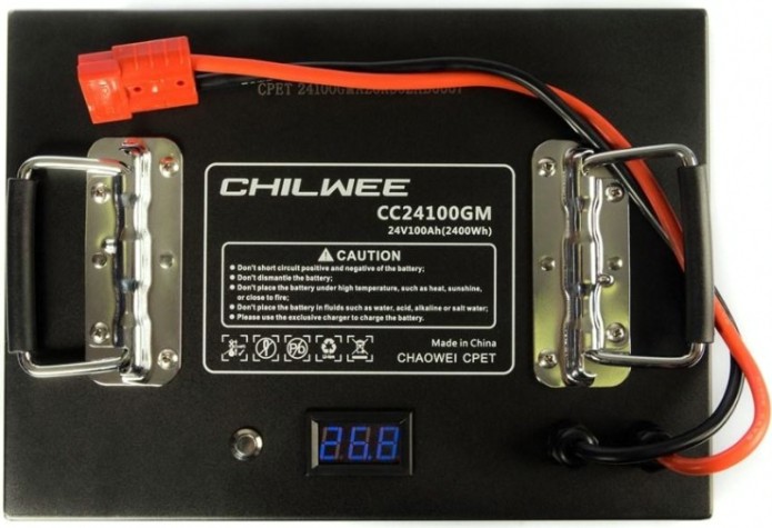 Аккумуляторная батарея CHILWEE Lithium 24V-100Ah тяговая литиевая [АКБ: CC-24100-GM]